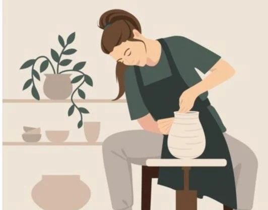 Мастер-классы по лепке, гончарный круг и декор изделия, создание барельефа, живопись и другое